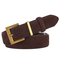Belts & Chains*Boogzel Clothing Minimalist Aesthetic Suede Belt