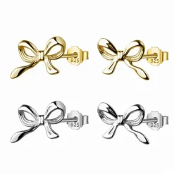 Earrings*Boogzel Clothing Minimalist Bow Stud Earrings