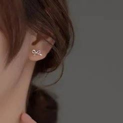 Earrings*Boogzel Clothing Minimalist Bow Stud Earrings