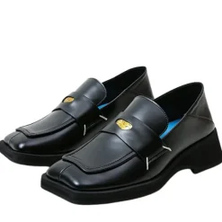 Classics|Boots / Platform Boots*Boogzel Clothing Minimalist Chunky Loafers Black