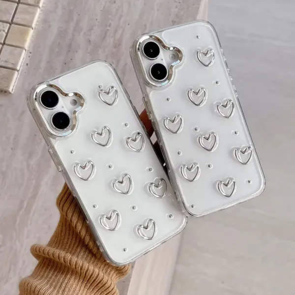 Iphone Cases*Boogzel Clothing Minimalist Heart iPhone Case Clear