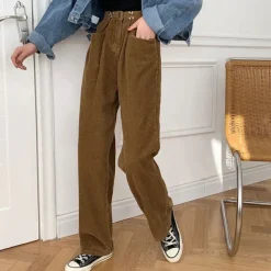 Pants & Trousers*Boogzel Clothing Minimalist Outfit Cord Pants