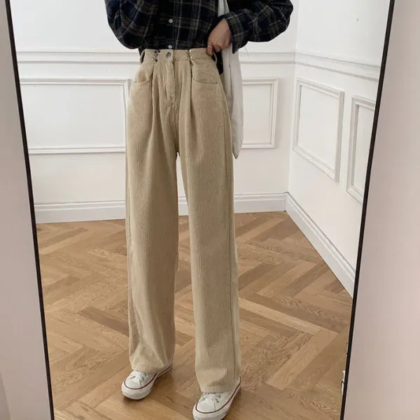 Pants & Trousers*Boogzel Clothing Minimalist Outfit Cord Pants