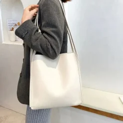 Bags & Purses*Boogzel Clothing Minimalist Soft Leather Tote Bag