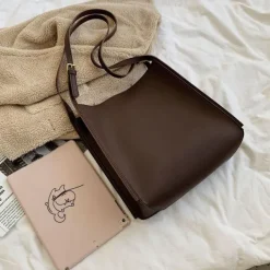 Bags & Purses*Boogzel Clothing Minimalist Soft Leather Tote Bag