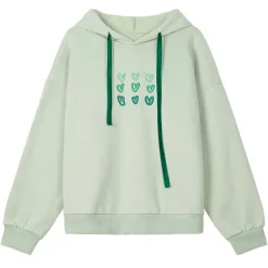 Hoodies*Boogzel Clothing Mint Aesthetic Heart Hoodie MintGreen