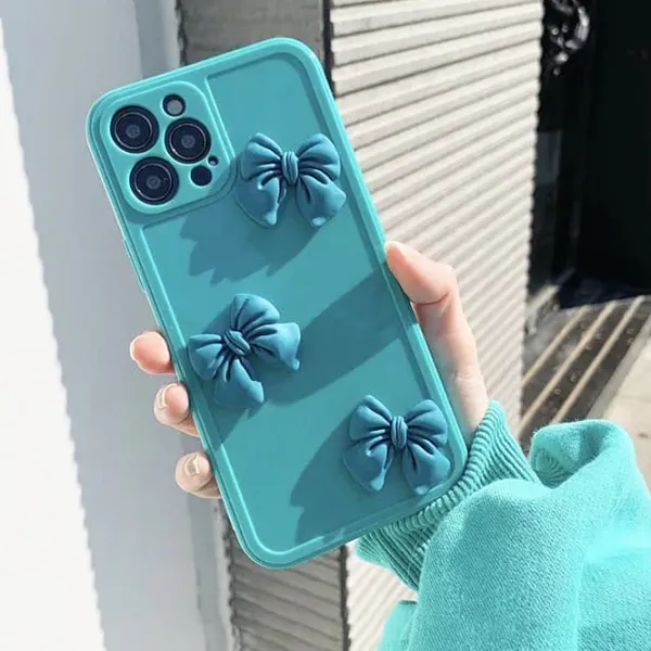 Iphone Cases*Boogzel Clothing Mint Bow iPhone Case Blue