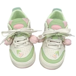 Mad|Aesthetic Sneakers*Boogzel Clothing Mint Tulip Sneakers Green