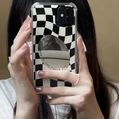 Iphone Cases*Boogzel Clothing Mirror Checkered iPhone Case