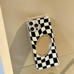 Iphone Cases*Boogzel Clothing Mirror Checkered iPhone Case
