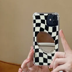 Iphone Cases*Boogzel Clothing Mirror Checkered iPhone Case
