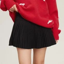 Skirts*Boogzel Clothing Missed Calls Pleated Skirt