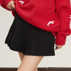 Skirts*Boogzel Clothing Missed Calls Pleated Skirt