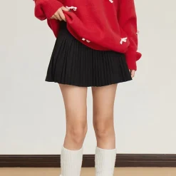 Skirts*Boogzel Clothing Missed Calls Pleated Skirt