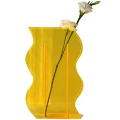 Flower Vases|Aesthetic Room Decor*Boogzel Clothing Modern Abstract Acrylic Vase