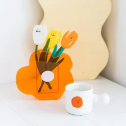 Flower Vases|Aesthetic Room Decor*Boogzel Clothing Modern Abstract Acrylic Vase