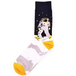 Socks*Boogzel Clothing Moon Walking Socks Blue/yellow