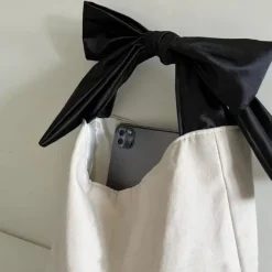 Bags & Purses*Boogzel Clothing Morning in Paris Bow-Tie Mini Bag White/black