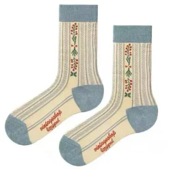 Socks*Boogzel Clothing Morning In Paris Socks Blue