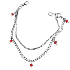 Other|Belts & Chains*Boogzel Clothing Mushroom Pant Chain Belt Silver