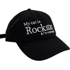 Hats*Boogzel Clothing My Cat is Rockstar Cap