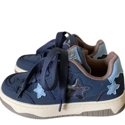 Aesthetic Sneakers*Boogzel Clothing Navy Star Aesthetic Sneakers Blue