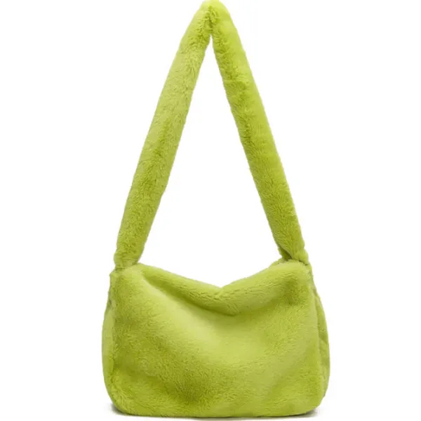 Bags & Purses*Boogzel Clothing Neon Fuzzy Bag