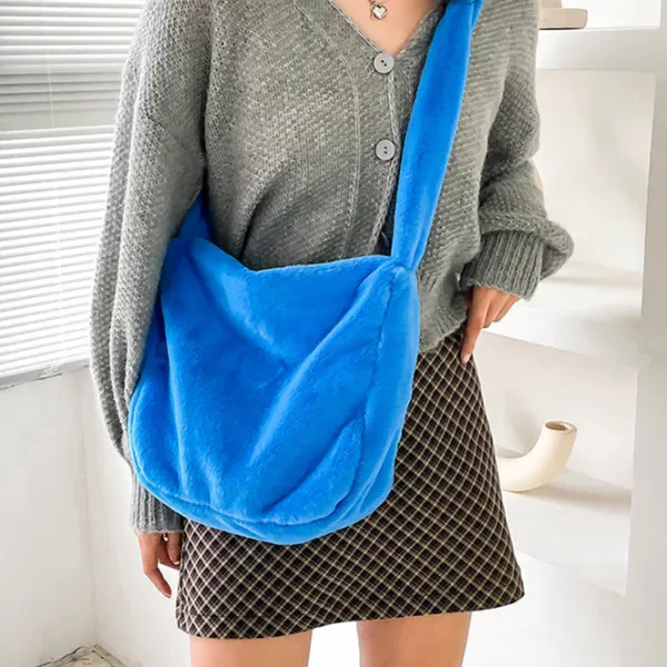 Bags & Purses*Boogzel Clothing Neon Fuzzy Bag