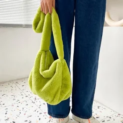 Bags & Purses*Boogzel Clothing Neon Fuzzy Bag
