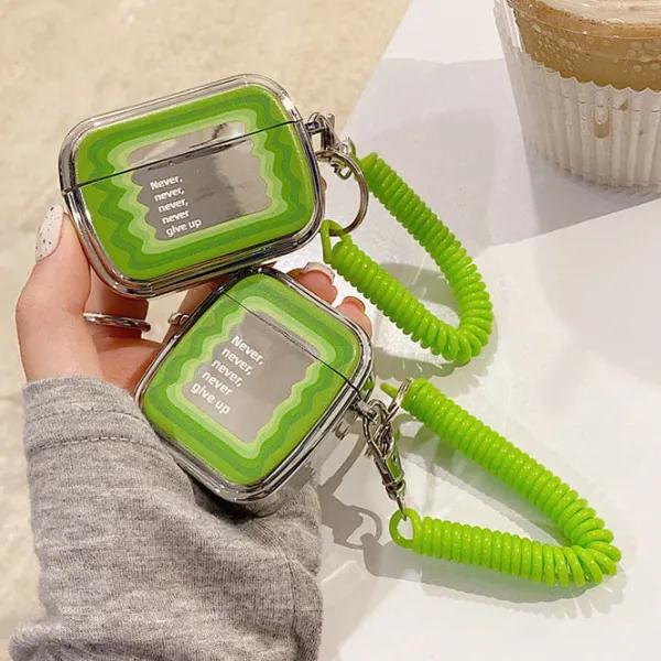 Iphone Cases*Boogzel Clothing Never Give Up Airpods Case