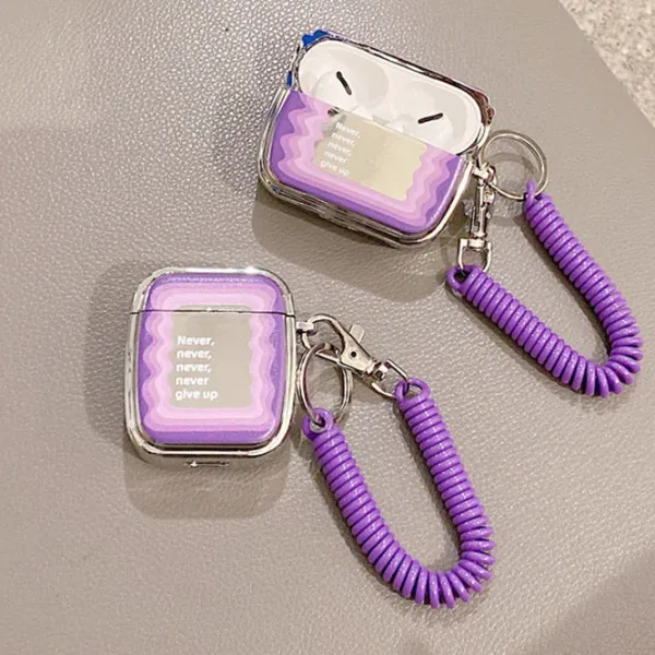 Iphone Cases*Boogzel Clothing Never Give Up Airpods Case
