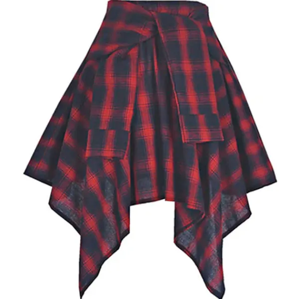 Skirts*Boogzel Clothing Nevermind Plaid Skirt