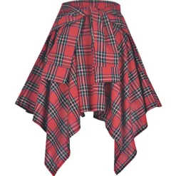 Skirts*Boogzel Clothing Nevermind Plaid Skirt