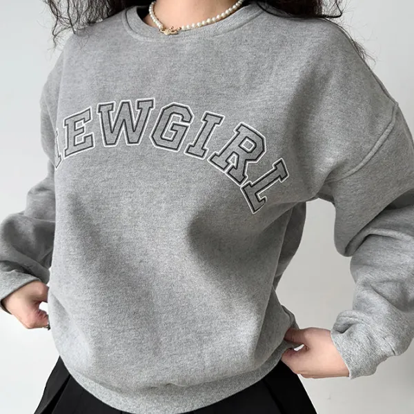 Sweatshirts*Boogzel Clothing New Girl Vintage Sweatshirt