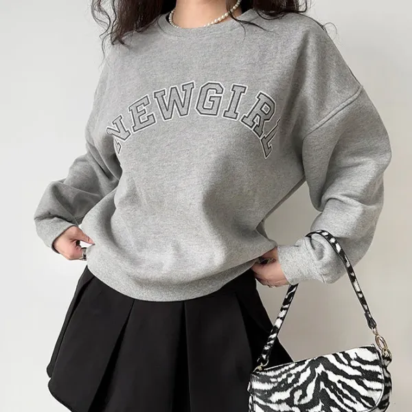 Sweatshirts*Boogzel Clothing New Girl Vintage Sweatshirt