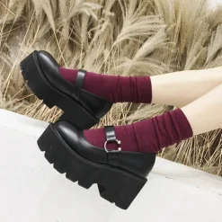 Classics|Sandals / Mary Janes*Boogzel Clothing No Doubt Platform Sandals Black