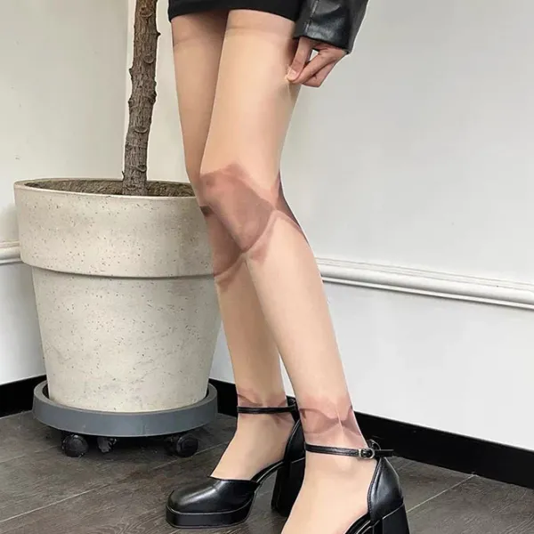 Other*Boogzel Clothing Not Your Doll Sheer Tights Beige