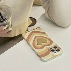 Iphone Cases*Boogzel Clothing Nude Heart iPhone Case Beige