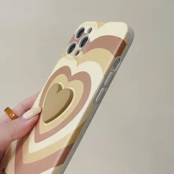 Iphone Cases*Boogzel Clothing Nude Heart iPhone Case Beige