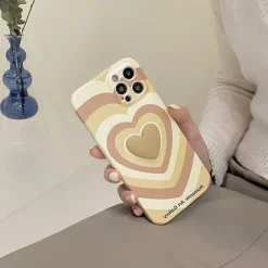 Iphone Cases*Boogzel Clothing Nude Heart iPhone Case Beige