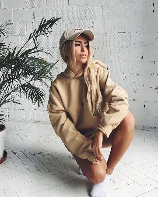 Hoodies*Boogzel Clothing Nude Hoodie