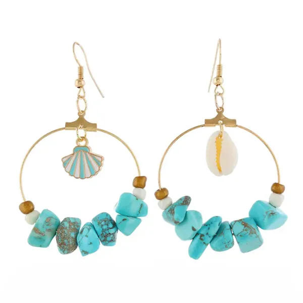Earrings*Boogzel Clothing Ocean Shell Mermaid Aesthetic Earrings