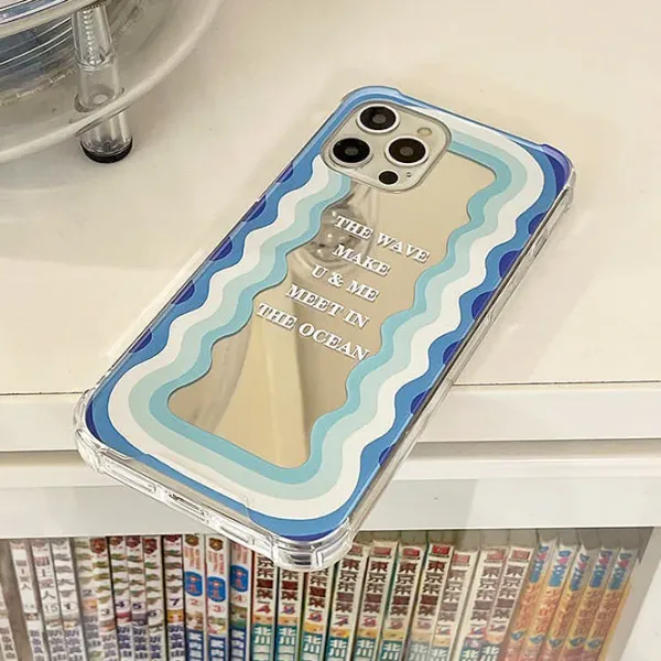 Iphone Cases*Boogzel Clothing Ocean Waves iPhone Case Blue