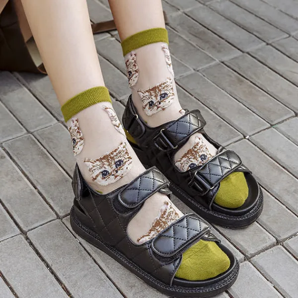 Socks*Boogzel Clothing Official Catitude Ankle Socks
