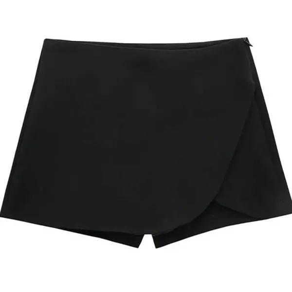 Skirts*Boogzel Clothing Old Money Asymmetric Mini Skort
