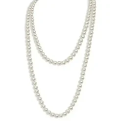 Necklaces & Chokers*Boogzel Clothing Old Money Pearl Layered Necklace White