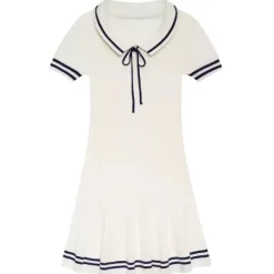 Dresses & Rompers*Boogzel Clothing Old Money Yacht Club Dress White