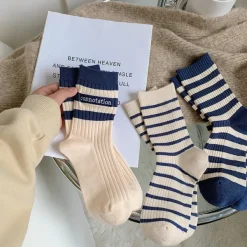 Socks*Boogzel Clothing Old Money Yacht Club Striped Socks