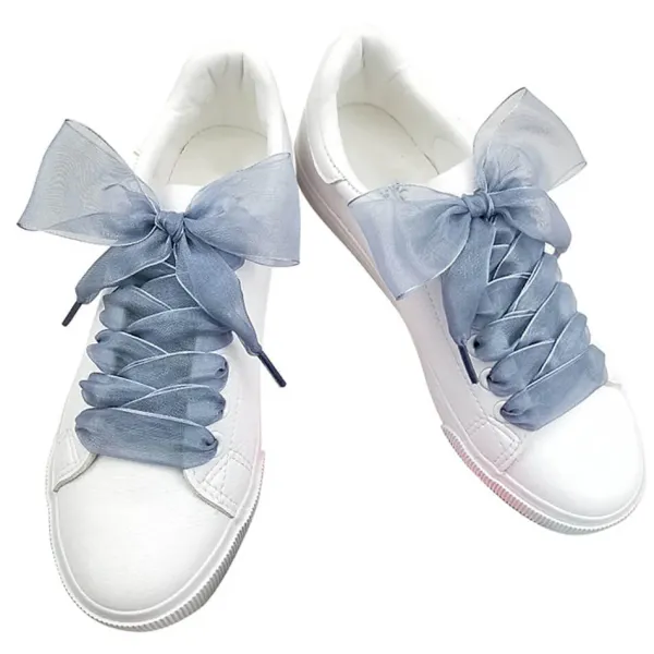 Other*Boogzel Clothing Organza Ribbon Shoe Laces