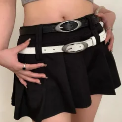 Belts & Chains*Boogzel Clothing Oval Buckle Belt
